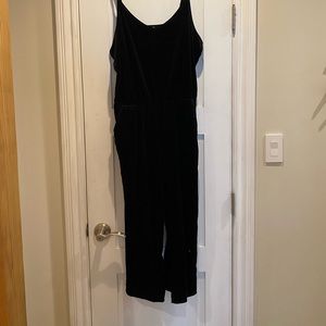 Black Velvet Jumpsuit